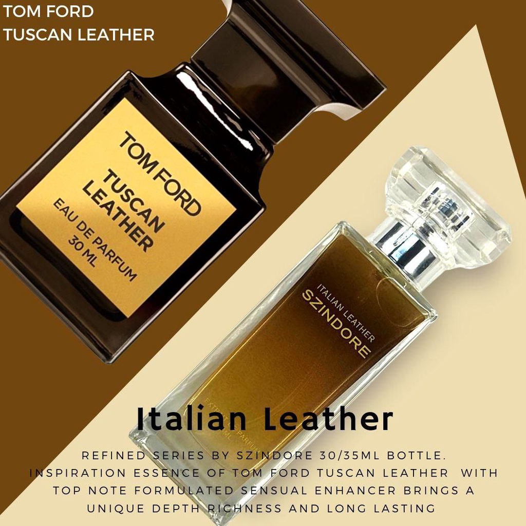 Original Szindore ITALIAN LEATHER extrait de parfum 35ml Shopee Malaysia