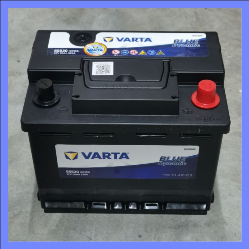 VARTA 55530 DIN55L BATTERY HYUNDAI ELANTRA MATRIX GETZ ACCENT KIA