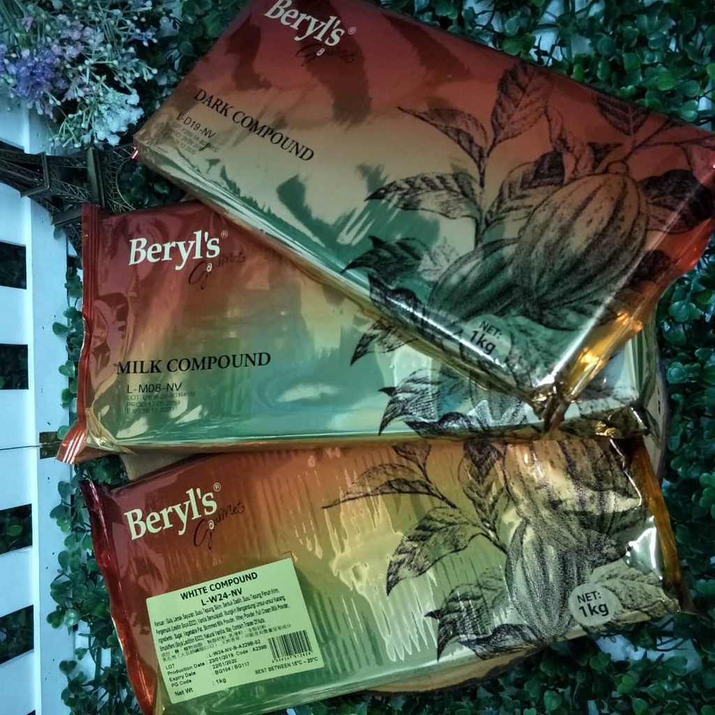 Beryl's Compound Block Chocolate BAR 巧克力 块 (1KG)