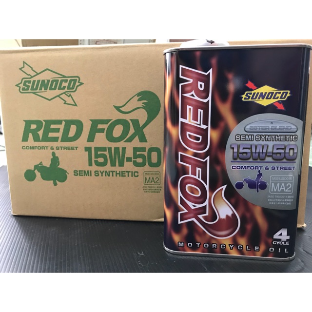 セール商品 REDFOX エステルベース 10W-40 1Lー10缶 スノコ レッドフォックス 2輪車専用 fucoa.cl