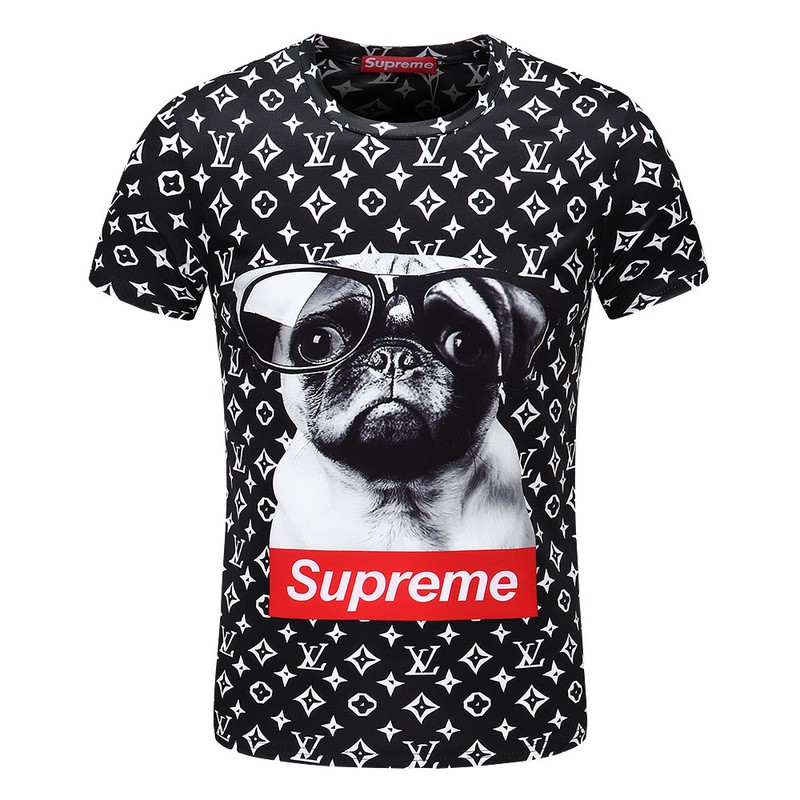 supreme pug shirt