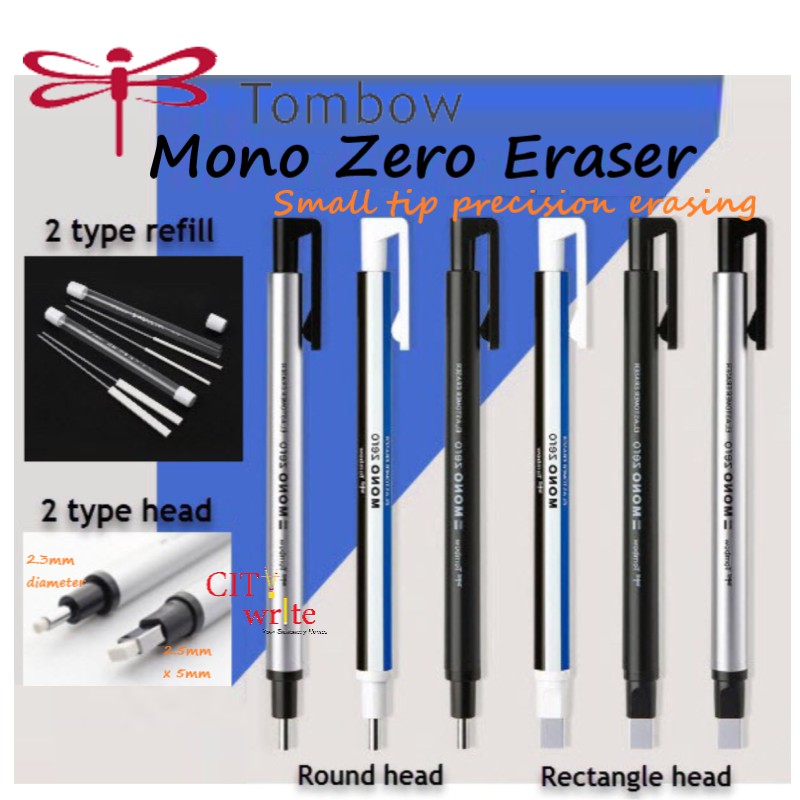 Mechanical PenStyle Eraser Refillable Small Tip Precision Eraser