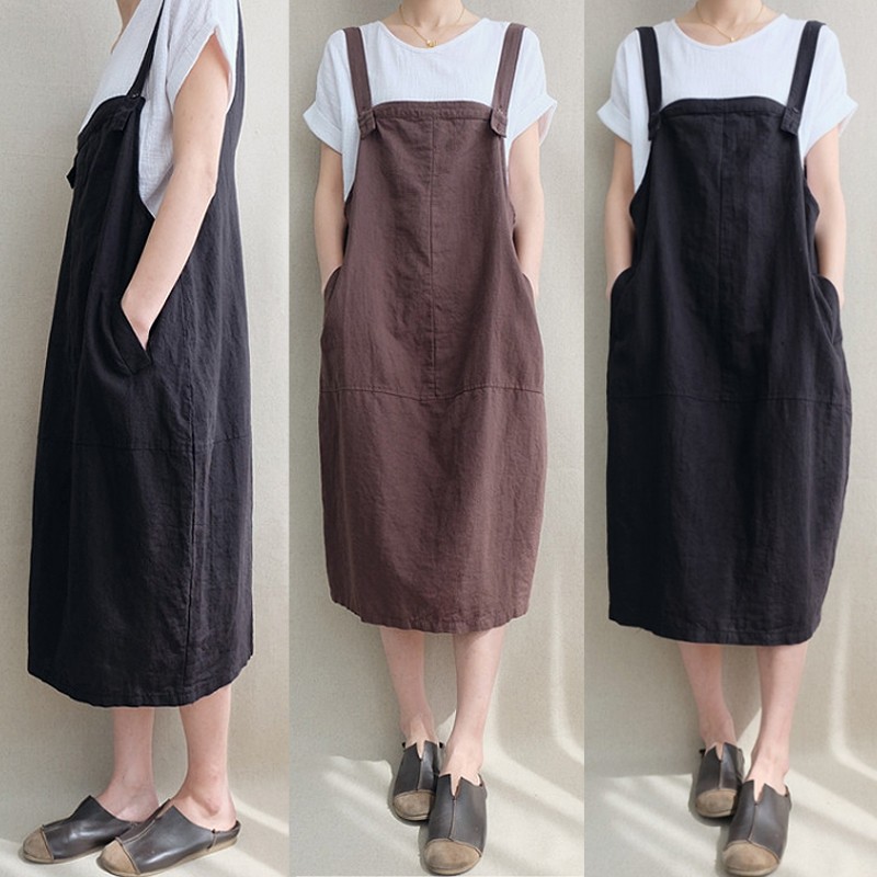 overall dress shopee