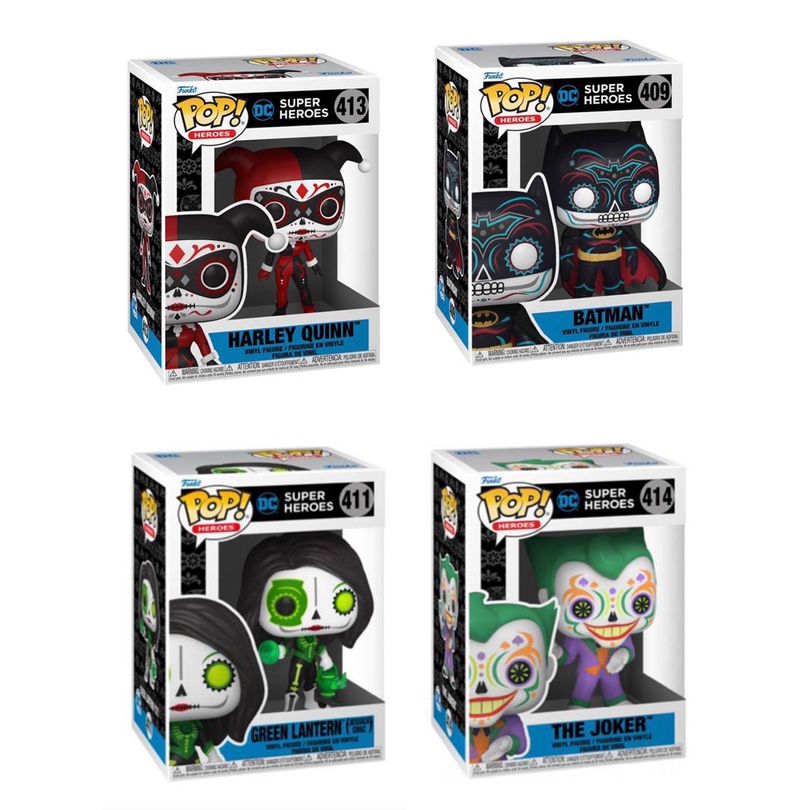 Funko Pop Vinyl Harley Quinn Batman Green Lantern The Joker DC Super Heroes  Original Figure Ready Stock In Malaysia | Shopee Malaysia