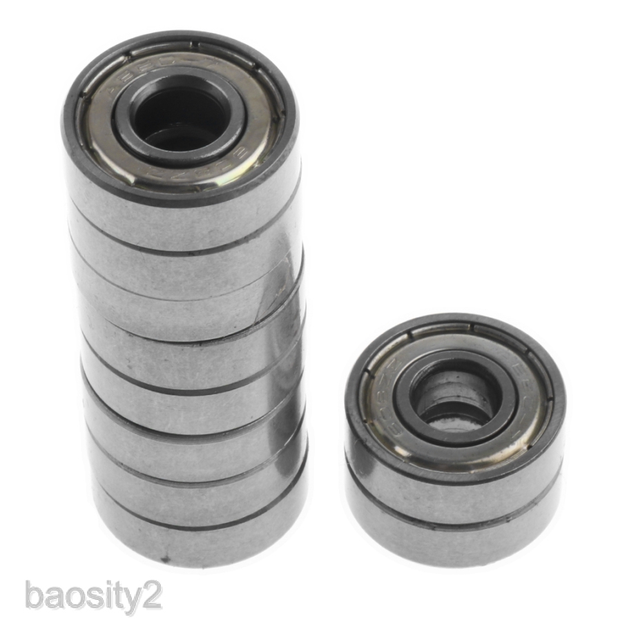 Skateboard Scooters ABEC-7 10 Pieces Pro 608 zz Roller Skate Bearing 