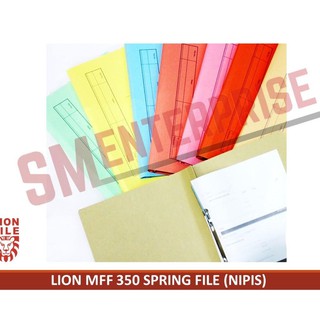 Lion MFF 350 Spring File (nipis) | Shopee Malaysia