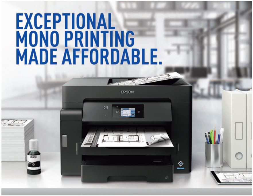 Epson EcoTank M15140 A3 Monochrome Black & White Print Scan Copy Ink