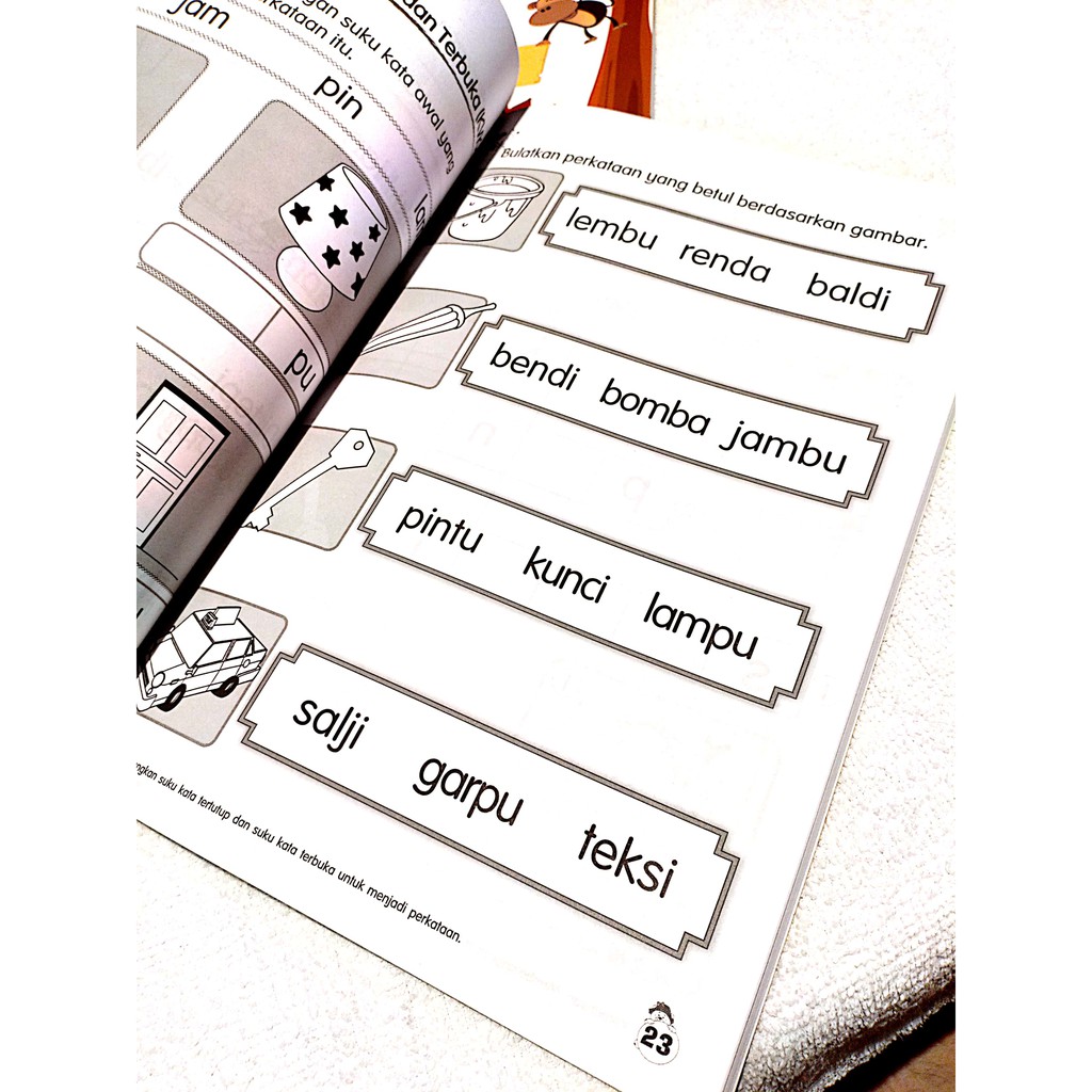 Buy [BPM] 4-6 tahun Buku Latihan :SUKU KATA / Siri Bintang Kecil 