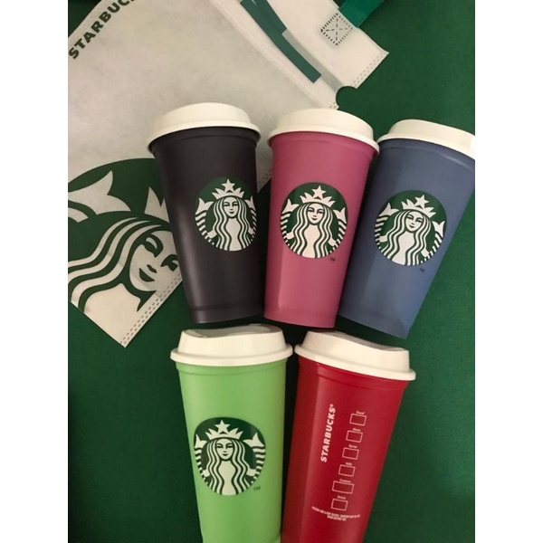 Original Starbucks Reusable ColorChanging Hot Cup Tumbler With Lid