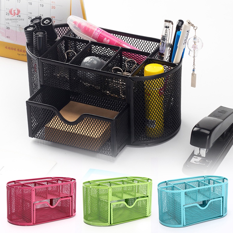 Desk Organizer for Stationery Office Supplies Pen Holder Multi
