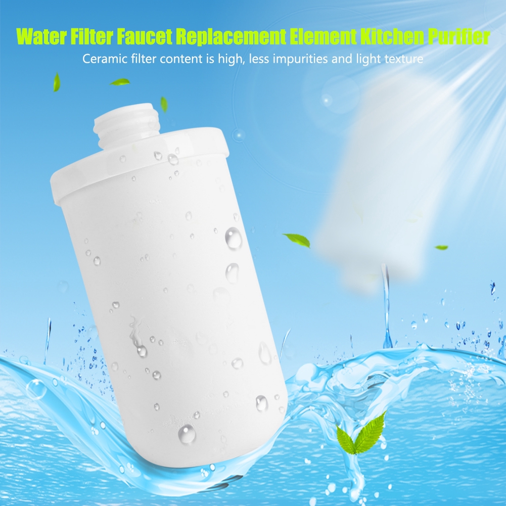 Water Filter Faucet Cartridge Replacement Element Purifier
