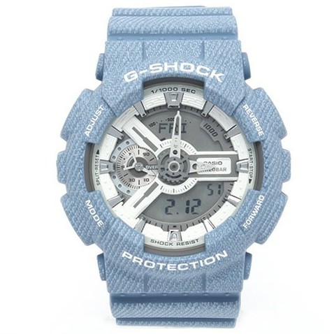 g shock sky blue watch