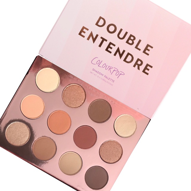 Ready Stock Colourpop Double Entendre Pressed Powder Shadow Palette