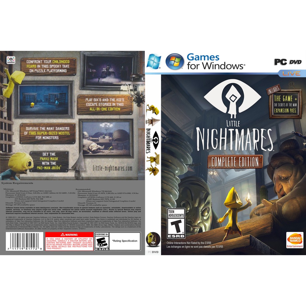Little Nightmares: Complete Edition PC GAME [Offline INSTALLATION ...