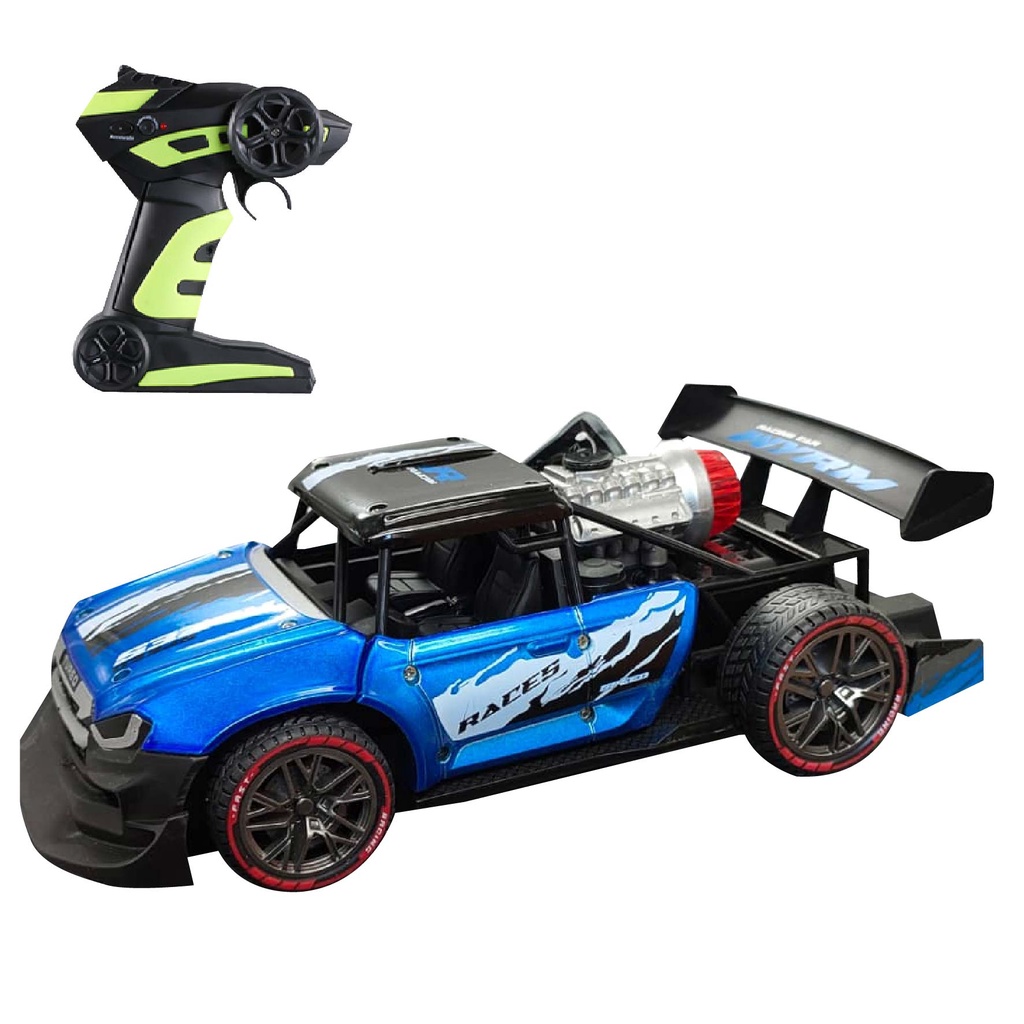 FREE GIFT   Mist Spray Turbo 1:16 Remote Control 2.4G Mode Car Rechargeable Remote Car / {SELLER}