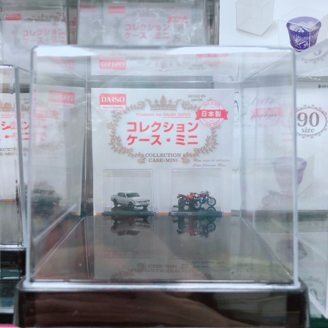 Daiso Japan Mini Collection Box Stair Type Stackable Figure Display