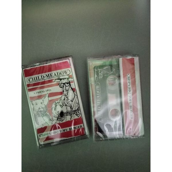 Kaset CHILD MEADOW "Crispy/BBQ Tofu Burger" Cassette Tape