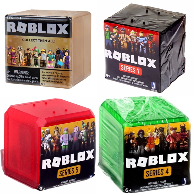 Genuine Roblox Blind Box Mystery Box Shopee Malaysia - roblox series 4 red brick mystery box buy online see