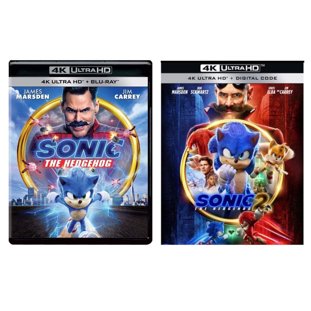 4K Blu Ray Movie English Sonic The Hedgehog Collection | Shopee Malaysia