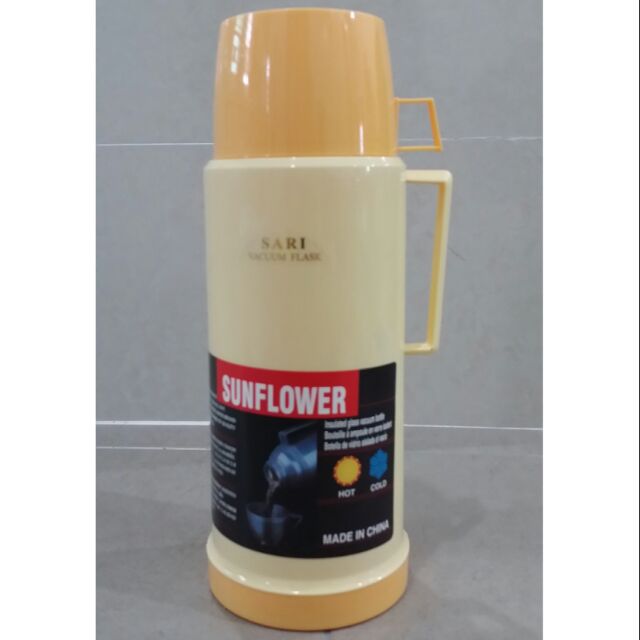 sunflower vacuum flask