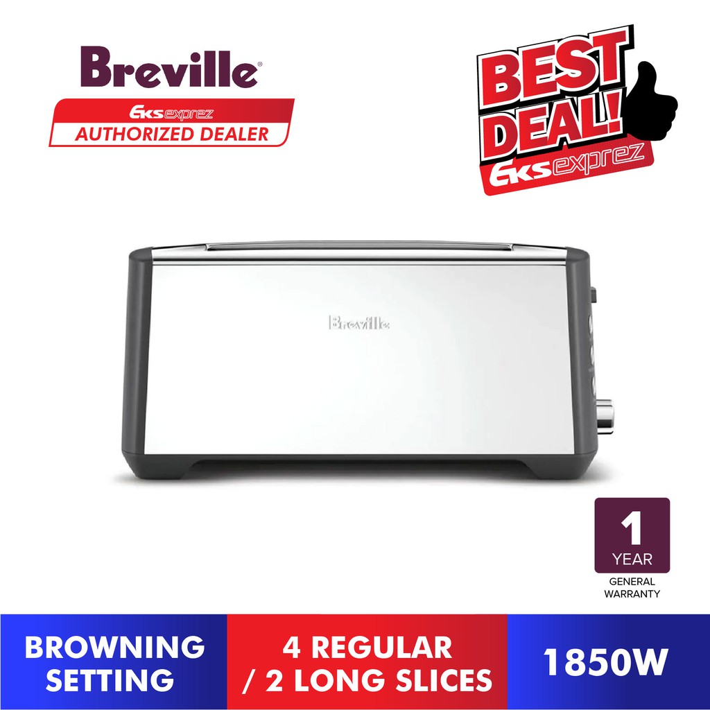 Breville The Bit More Plus 4 Slice Toaster BTA440
