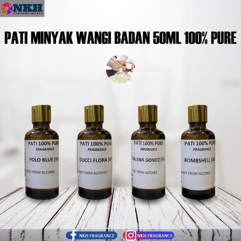 Buy Pati Minyak Wangi Badan 50ml 100 Pure Body Perfume 50ml 100 Pure Seetracker Malaysia