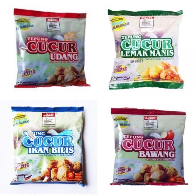 Tepung Cucur Adabi (200g)  Shopee Malaysia