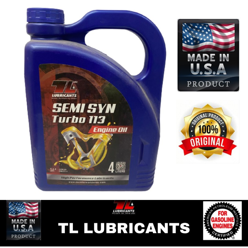 (MADE IN USA)(FREE SHIPPING)(HIGH TECH)TL113 SEMI ENGINE OIL MADE IN