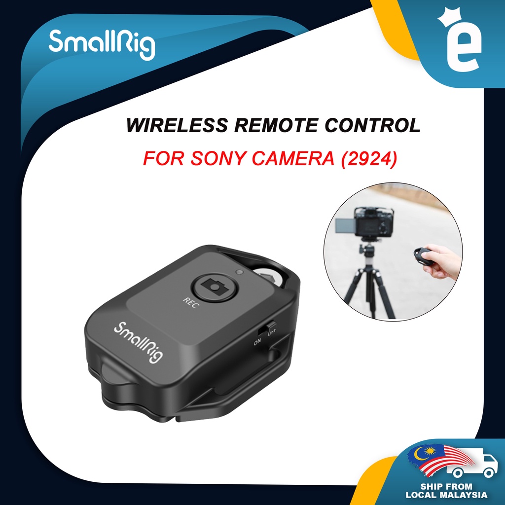 SmallRig Camera Shutter Wireless Remote Control Selfie Clicker for Sony