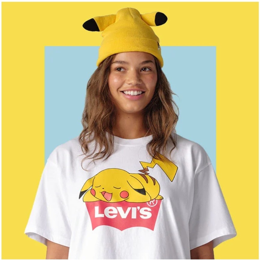 levis pikachu t shirt