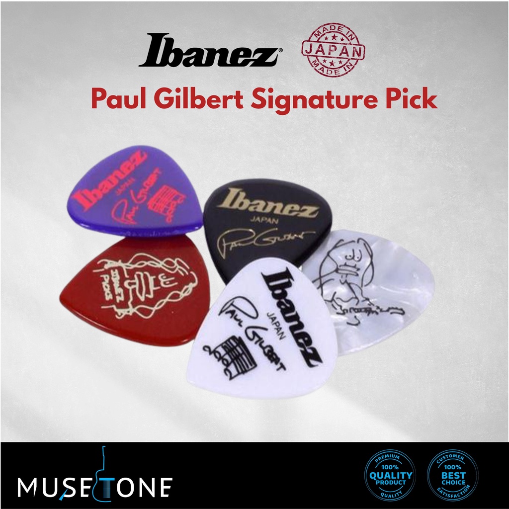 Ibanez 1.0mm Paul Gilbert Signature Model Guitar Pick (Made in Japan) Guitar Pick