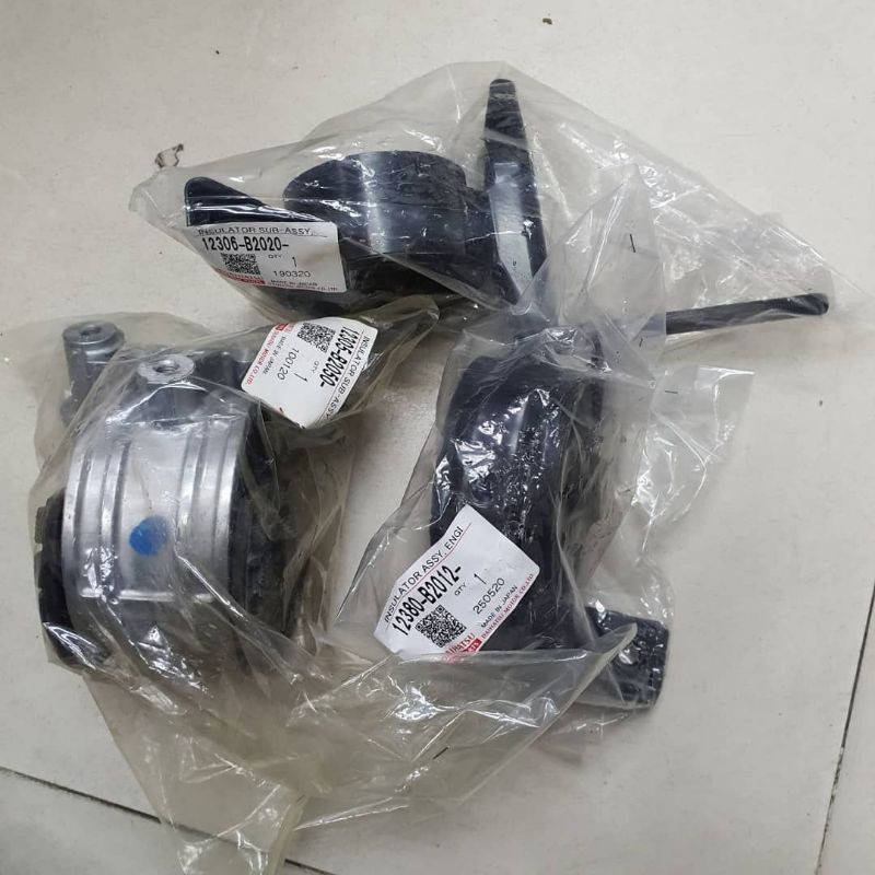 Original Perodua Viva Auto Manual Engine Mounting Set 1set 3pcs Shopee Malaysia