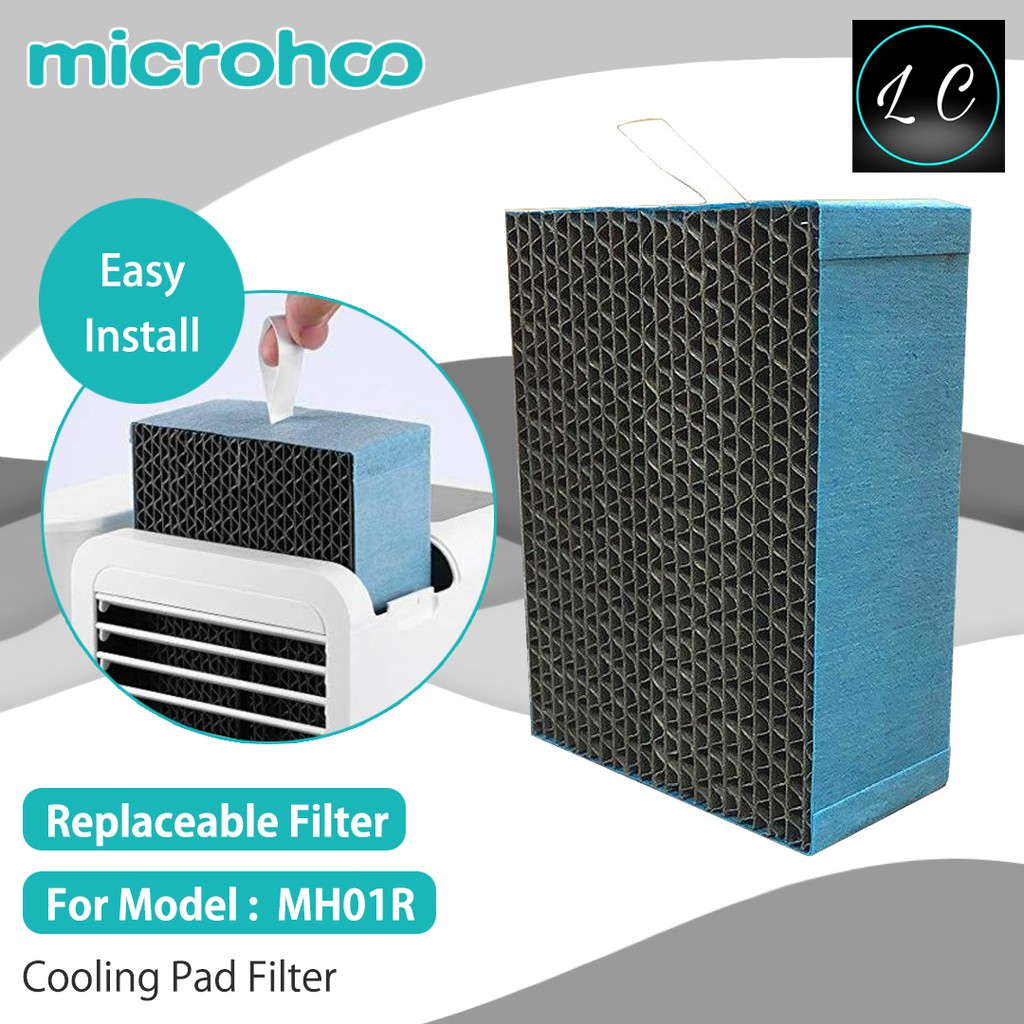 Microhoo MH01R Mini Air Conditioning Air Cooler Pad Replacement Filter