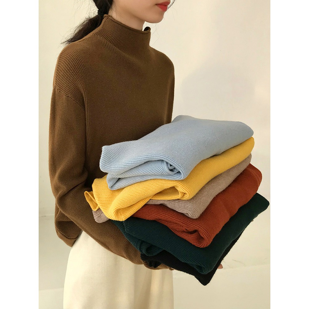 turtleneck sweater shopee