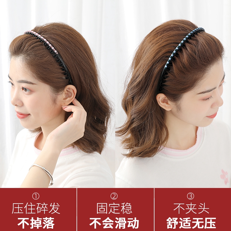 Boutique Headdress Short Hair Hoop Female Korean Simple Net Red