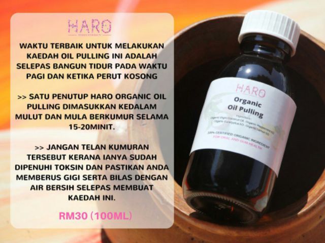 HARO Organic Oil Pulling