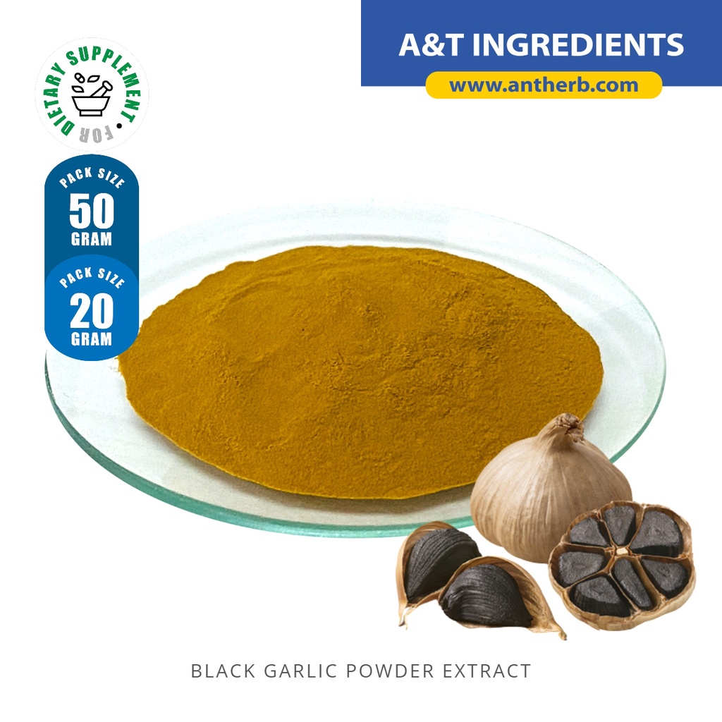 [20g/50g] Black Garlic Powder Extract / Bawang Putih Isi Hitam