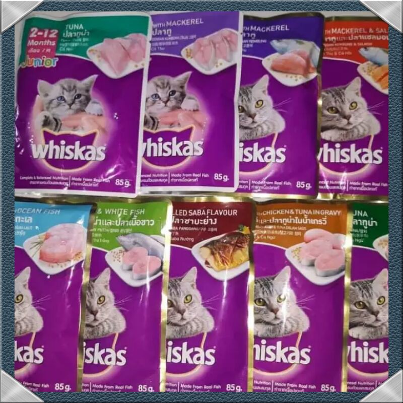 Whiskas wet food 80gm Shopee Malaysia
