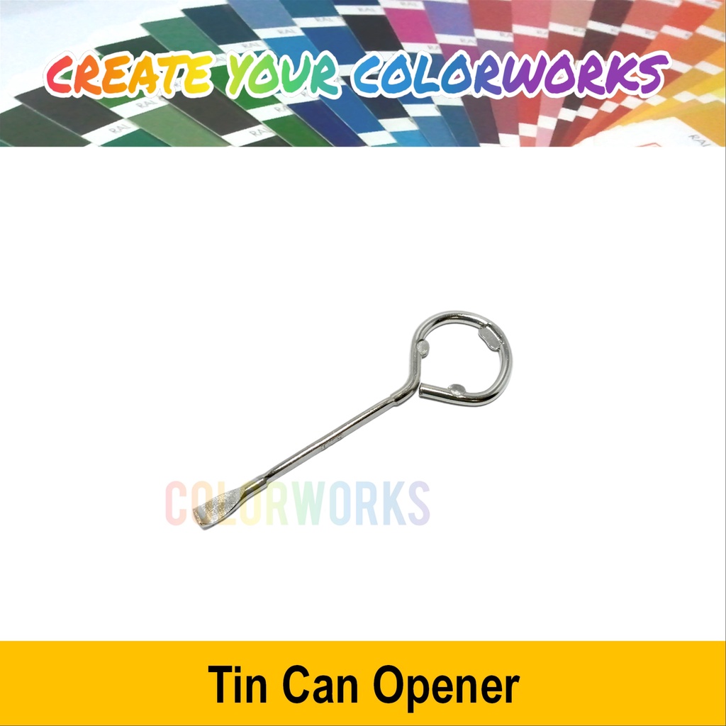 Can cover opener / Paint tin cap opener / drinks cap opener