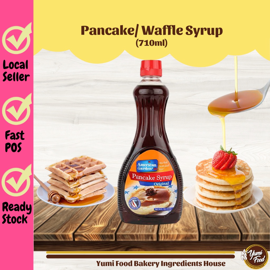 [READY STOCK] HALAL American Garden Original Pancake Syrup/ Waffle