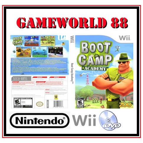 Nintendo Wii Game :Boot Camp Academy