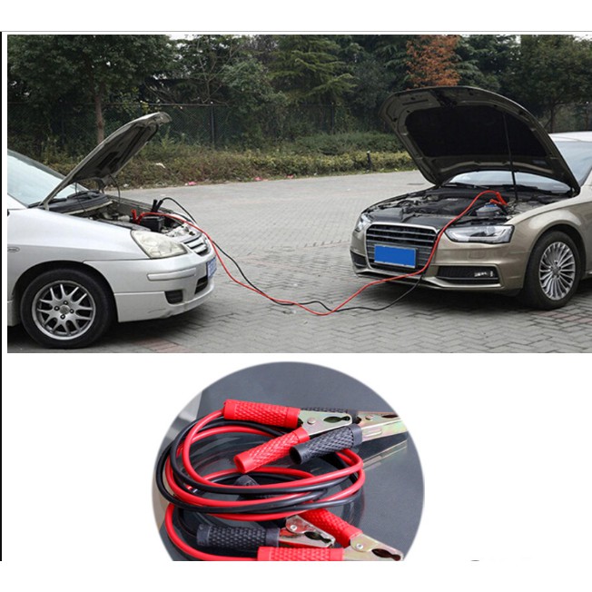 Buy Light Duty 200amp Car Battery Jump Lead Booster Cable Start Emergency Jumper Untuk Motosikal Kereta Van Seetracker Malaysia