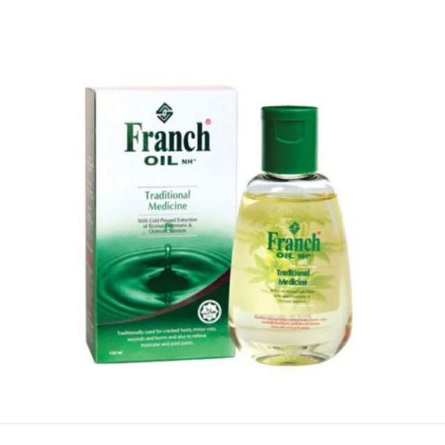 Franch Oil 55ml / french oil / minyak sapu/ crack heels / melecur