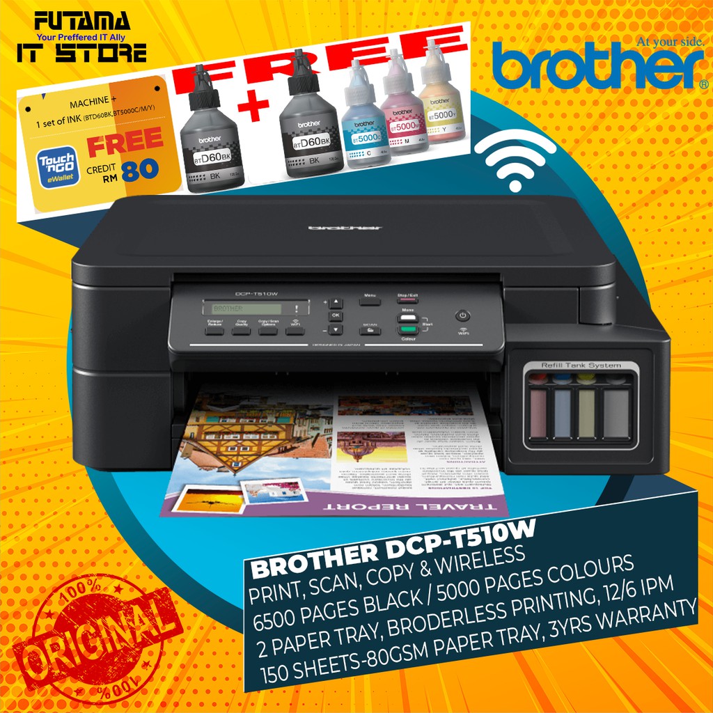 refill tank system brother