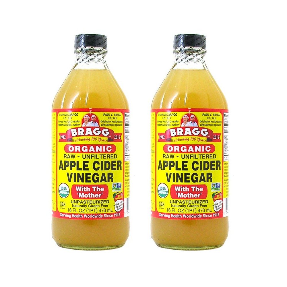(Original) Bragg Organic Apple Cider Vinegar 946ml x 2 bottles Shopee