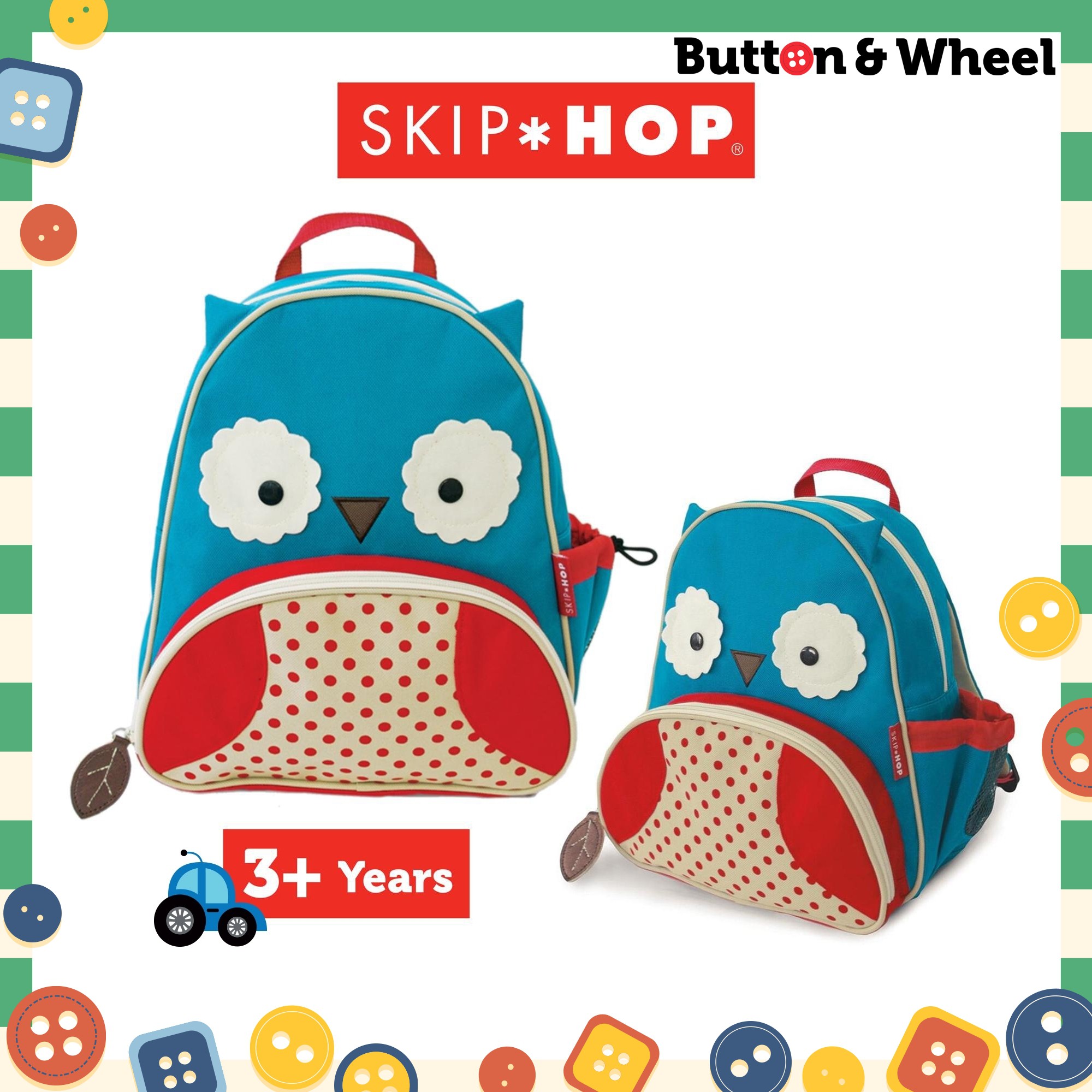 skip hop owl backpack