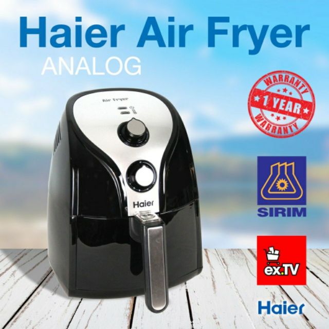 Hot Selling Haier Air Fryer Analog Shopee Malaysia