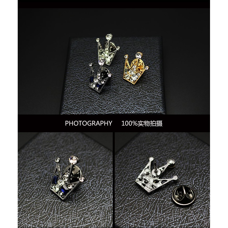 Button Badge/Jewellery/Pin/Brooch/Pin Tudung/kerongsang/Blazer brooch/Suit Pin/brooch tudung king crown皇冠胸针