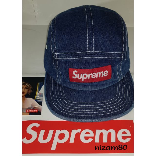 supreme denim cap