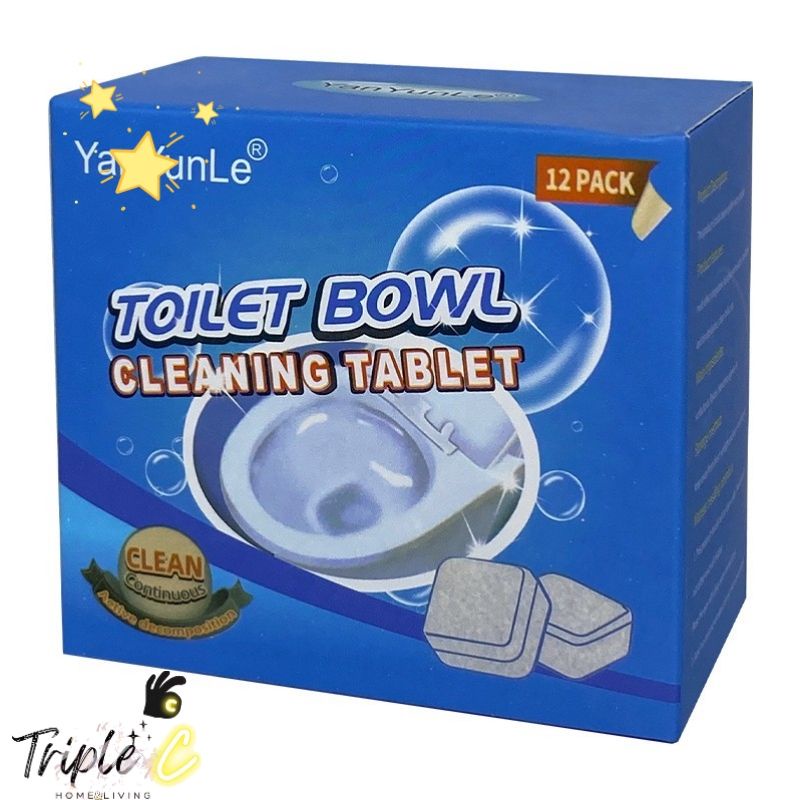 TripleGC. Toilet Bowl Cleaning Tablet Effervescent Tablet household